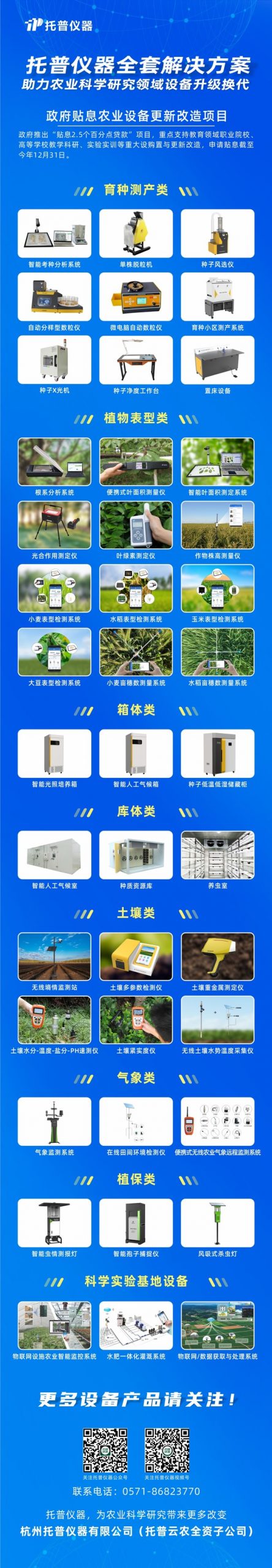 财政贴息贷款助力设备更新改造 托普云农满足国产科学仪器购置需求